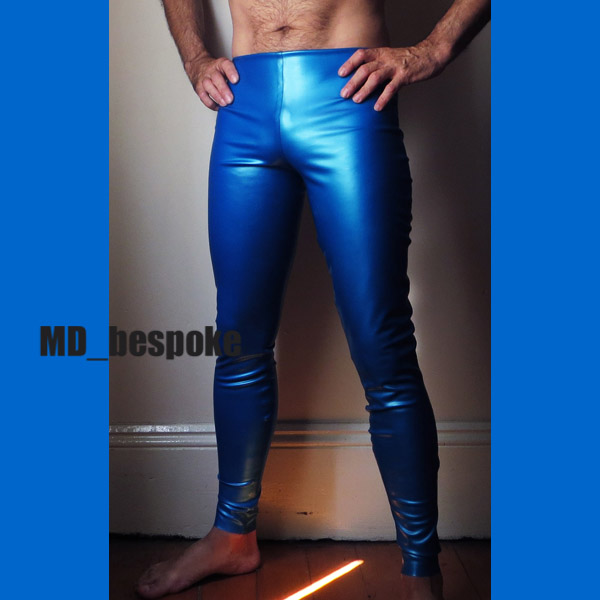 Latex blue leggings 600